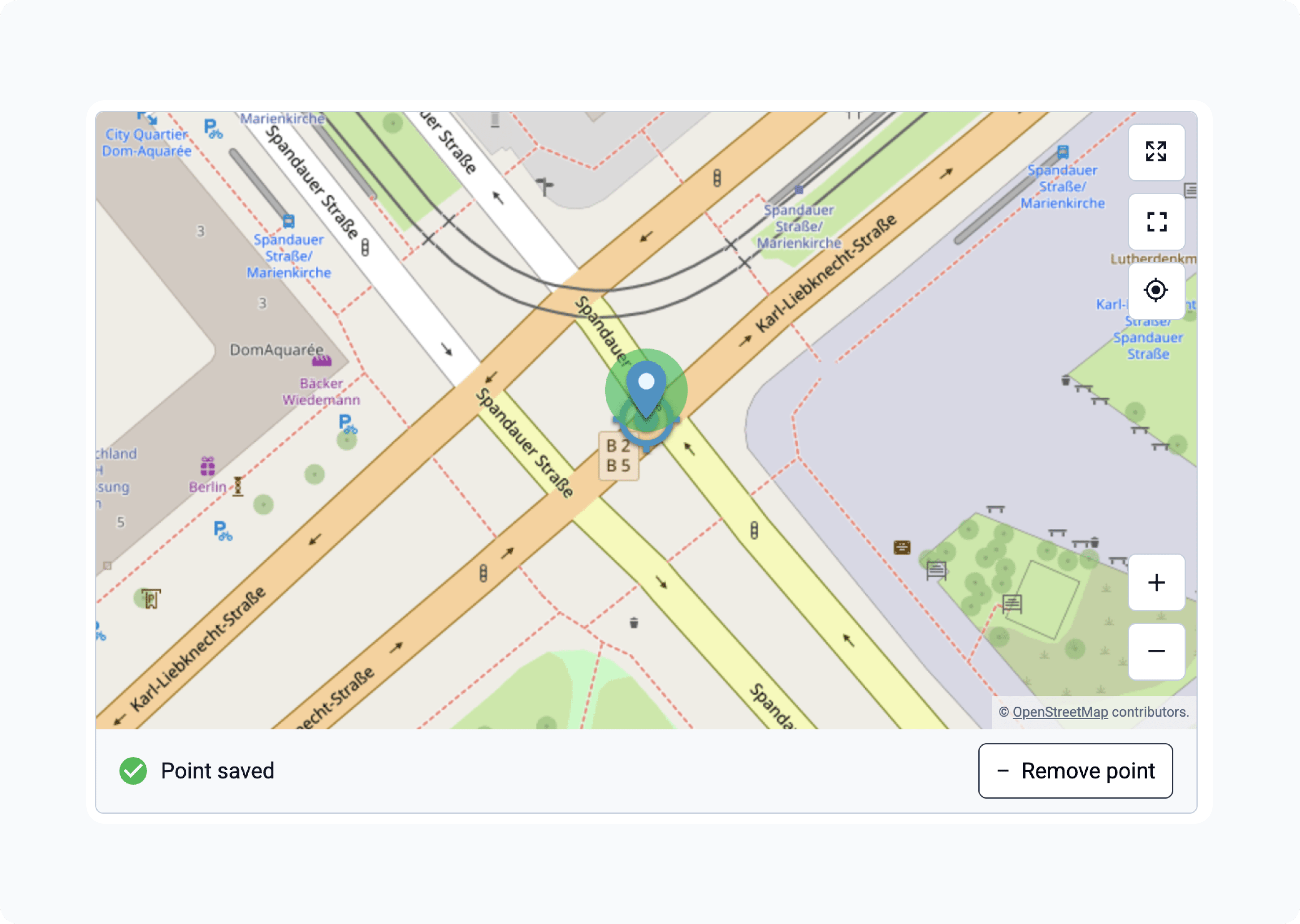 Web forms geopoint with maps appearance