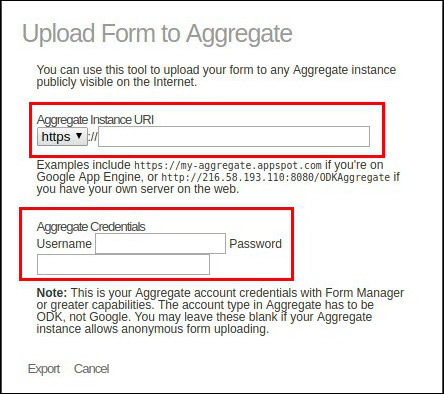 Image showing upload form window.